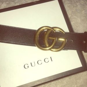 Authentic Gucci belt unisex